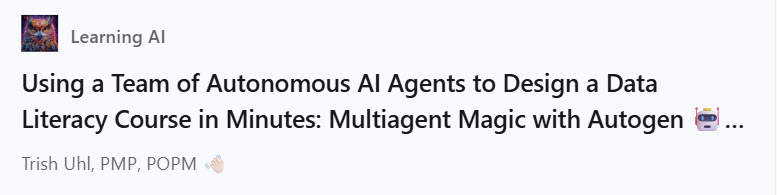 AI agents demo using multiple chatbots as a team